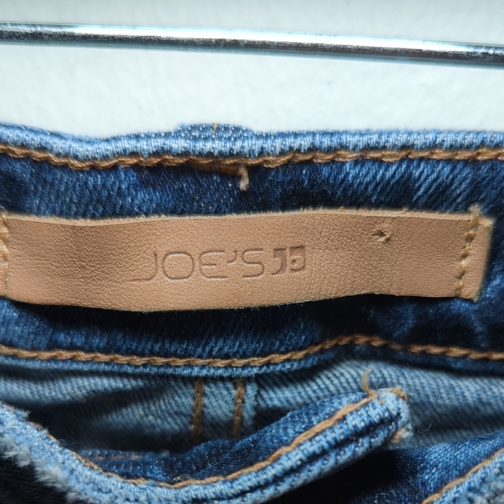 Joe's Jeans Distressed Denim Skirt w/Pockets - Picture 2 of 9